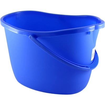 Humed Vedro oválne plastové modré 15 l
