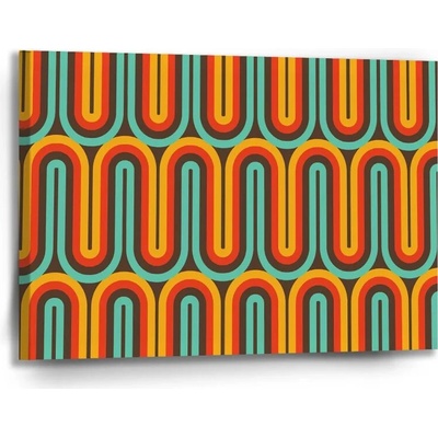 Sablio Obraz Retro vlny - 90x60 cm