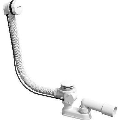 Ravak Vaňový sifón 57 cm s bovdenom, matná biela X01843