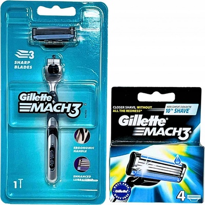 Gillette Mach3 + 5 ks hlavic – Zboží Dáma