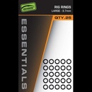 Fox Kroužky Edges Essentials Rig Rings 25 ks 3,2 mm
