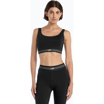 New Balance Спортен сутиен New Balance AC Train black/white