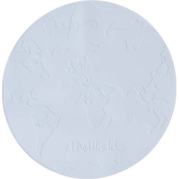 OYOY Подложка за чиния The World, 39 см, светлосиня (M107142)