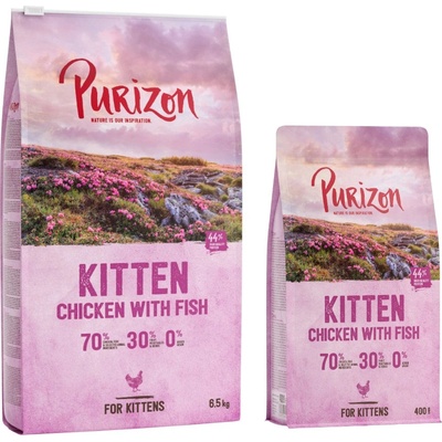 Purizon Kitten kuře & ryba bez obilnin 6,5 kg