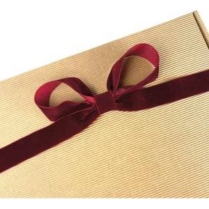 Interdruk Tasiemka CHRISTMAS AKSAMITNA RED Interdruk (3X2M)