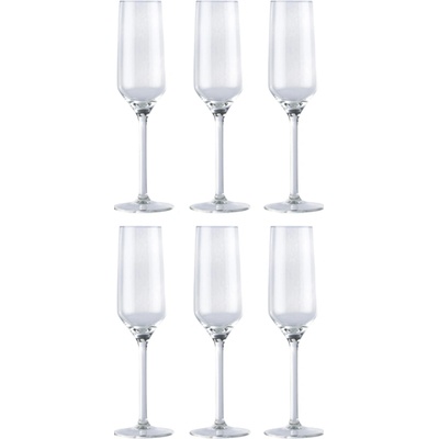 Alpina sklenic Sklenice na šampaňské 6 x 220 ml
