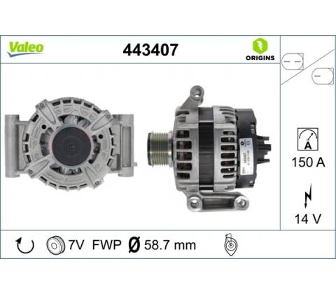 generátor VALEO 443407