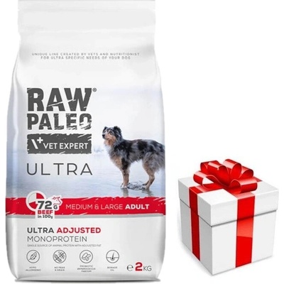 Vetexpert Raw Paleo Ultra Beef Adult Medium & Large 2 kg