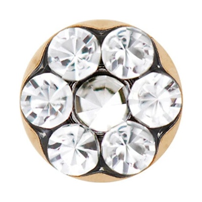 Studex Náušnice na piercing Sensitive Maxi Margaréta PR-LD6004Y pozlátená