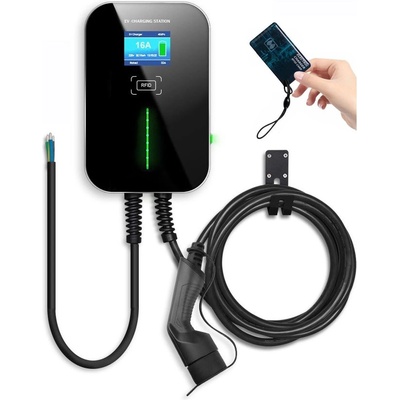 Besen Wallbox 11kW зарядна станция за електромобили, 6 м кабел, RFID карта (BS20-BC-11KW-RFID)