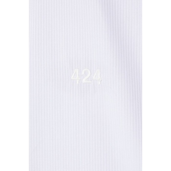 424 Риза 424 0 мъжка в бяло със стандартна кройка с класическа яка 35424e02r. 236505 (35424e02r.236505)