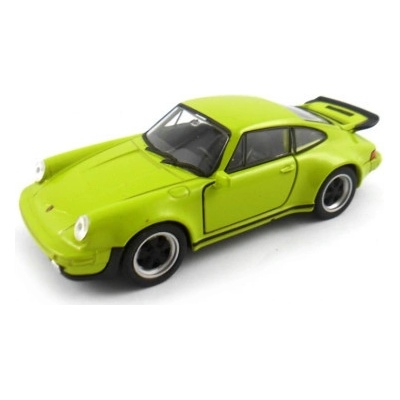 Welly Porsche 911 Turbo 3.0 1974 Zelené 1:34-39