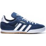 Adidas Мъжки маратонки Adidas Originals Samba Suede Trainers Mens - Navy/White