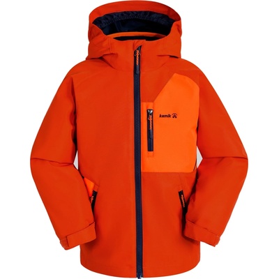 Kamik Детско водоустойчиво яке Kamik Kid's Otis Waterproof jacket - Clay / Flame - размер 176 (EU) (703-5358-0417)
