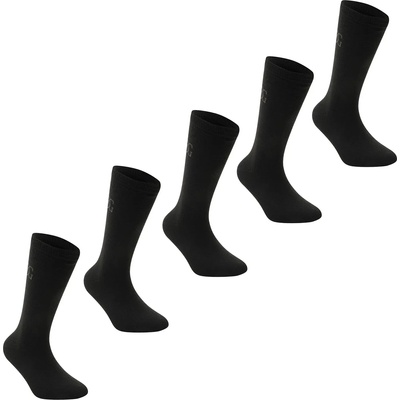 Giorgio Юношески чорапи Giorgio 5 Pack Classic Sock Junior - Black