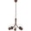 Brilagi - LED Пендел COTTAGE 5xG9/40W/230V дъб/бял (BG1523)