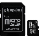 Kingston microSDHC 64GB Industrial Temp UHS-I U1 + adapter SDCIT/64GB