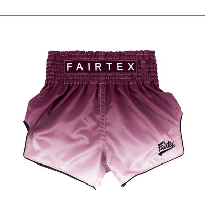Thai šortky Fairtex BS1904 Fade maroon