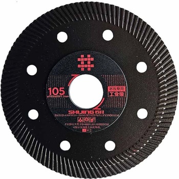 SHIJING Диск диамантен за рязане на плочки под 45 градуса, 105x20x1.2 мм, SHIJING (UNI-09724)