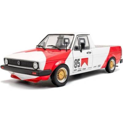 Solido 1: 18 volkswagen caddy mk. 1 m racing tribute bi-col