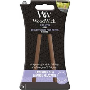 Woodwick Lavender Spa náhradné vonné tyčinky do auta