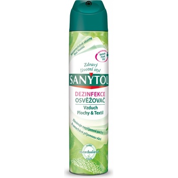 Sanytol dezinfekční osvěžovač vzduchu mentol 300 ml