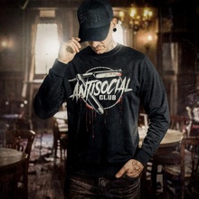 Hyraw ANTISOCIAL CLUB Čierna