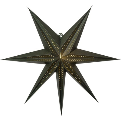 Vánoční papírová hvězda průměr 60 cm Star Trading Point - zelená