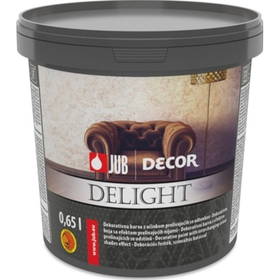 JUB DECOR DELIGHT - Dekoratívna farba s prelievajúcim efektom 0,65 l delight523x