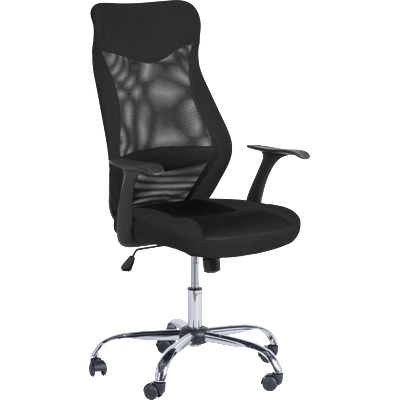 Президентски офис стол Carmen 7528 M - черен (3520302)