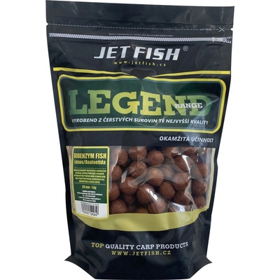 Jet Fish boilies Legend 1 kg 24 mm Bioenzym fish + A.C.losos – Hledejceny.cz