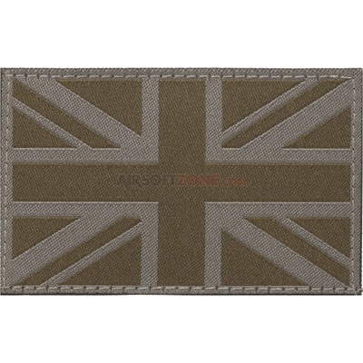 Nášivka Claw Gear vlajka Velká Británie - olivová