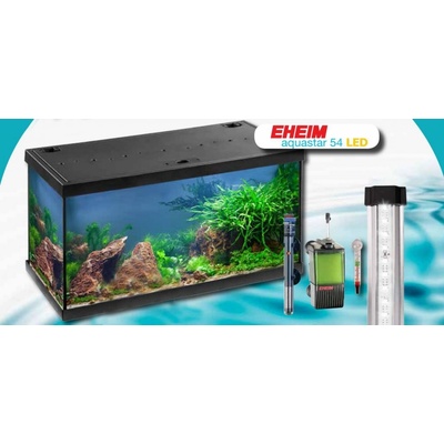 Eheim Aquastar 54 LED akvarijní set černý 54 l