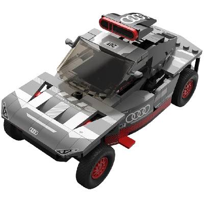 Сглобяем автомобил Rastar - Audi RS Q E-tron, 1: 30 (10120)