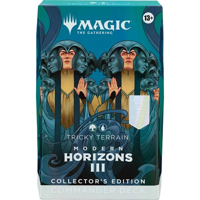 Wizards of the Coast Magic the Gathering Modern Horizons 3 Commander Deck Collector's Edition Tricky Terrain