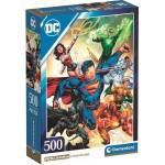 Clementoni Пъзел Clementoni от 500 части - Героите на DC Comics в действие (35531)