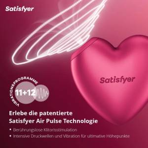 Satisfyer Cutie Heart клиторен стимулатор