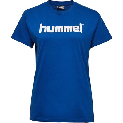 Hummel Тениска Hummel GO COTTON LOGO T-SHIRT WOMAN S/S 203518-7045 Размер XS