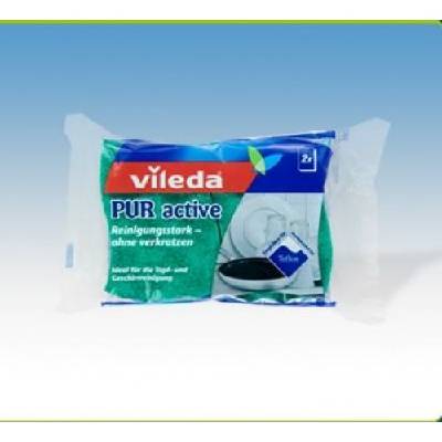 Гъба тефлон Vileda pur active 2бр