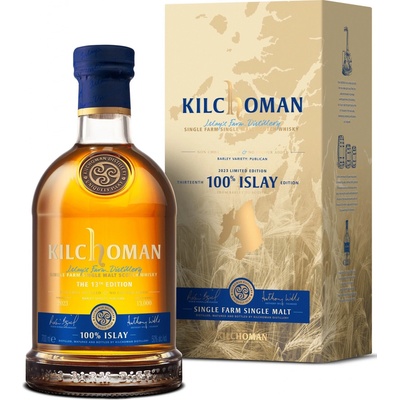 Kilchoman 100% Islay Edition 2023 50% 0,7 l (kazeta)