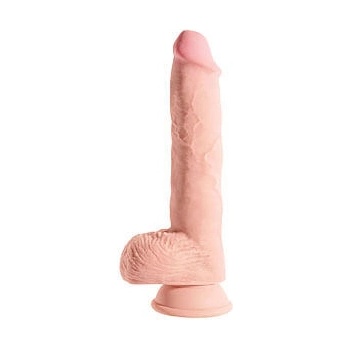 Pipedream King Cock Plus 10" Triple Density Fat Cock with Balls