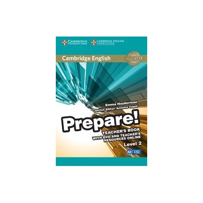 Prepare! Level 2 Teacher's book with DVD and Teacher's Resources Online