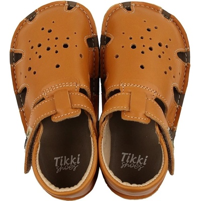Tikki shoes barefoot sandálky Aranya Mustard