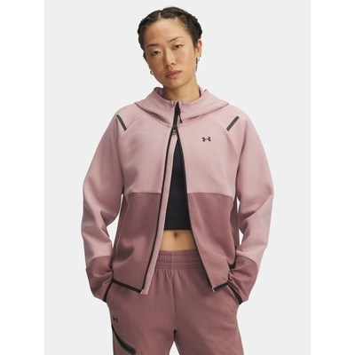 Under Armour Unstoppable Fleece FZ Wmn Pink