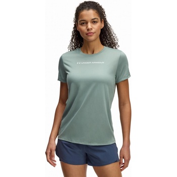 Under Armour Dámske tričko Tech PTH Graphic SSC zelená