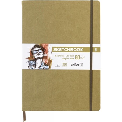Darwi Dfy Скицник 80 A4 140 g Khaki (DF80021290005C)
