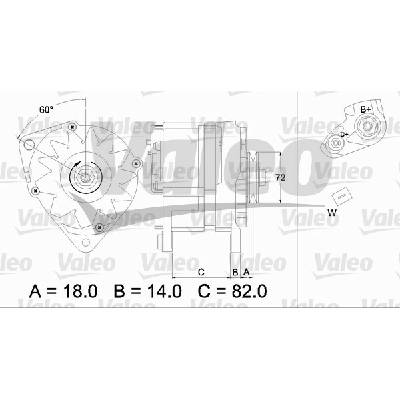 Generátor VALEO 436303