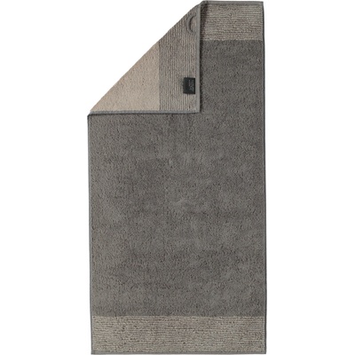 Cawo Кърпа Two-Tone 80 x 150 см графитена (590 80/150 70)