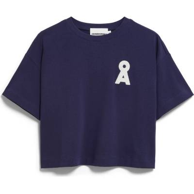 Armedangels Дамска тениска ARMEDANGELS Women's Albertaraa T-shirt - Tinted Navy - размер XS (916-6587-0111)