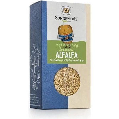 Bio semínka k nakličování Alfalfa, Sonnentor, krabička 120 g